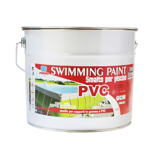 Immagine di Vernice per piscine con telo in pvc kg.4