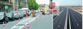 Immagine di Spartitraffico Traffic paint ad acqua (500 metri lineari) Certificato Anas UNI EN 1436