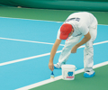 Immagine di Wimbledon Paint tracciatura campo in cemento-asfalto Kg.10